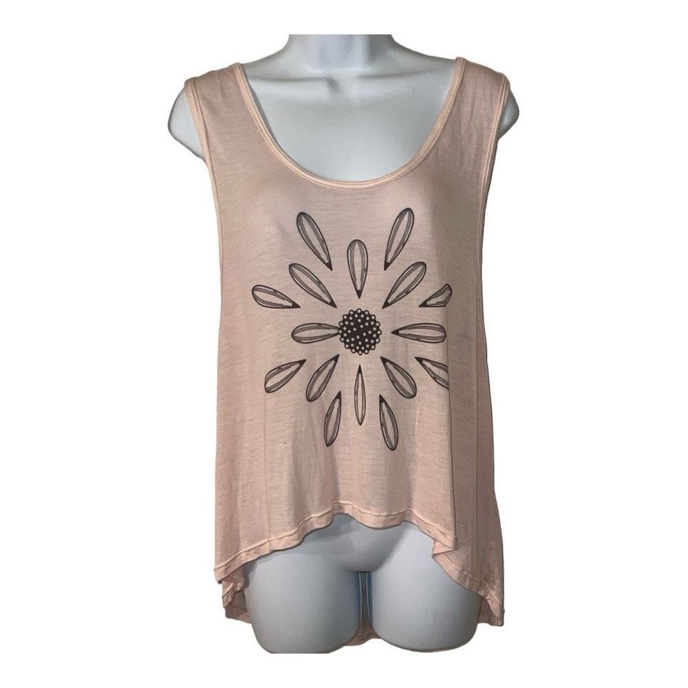 Truth Sleeveless Loose Fit T-Shirt Size Small